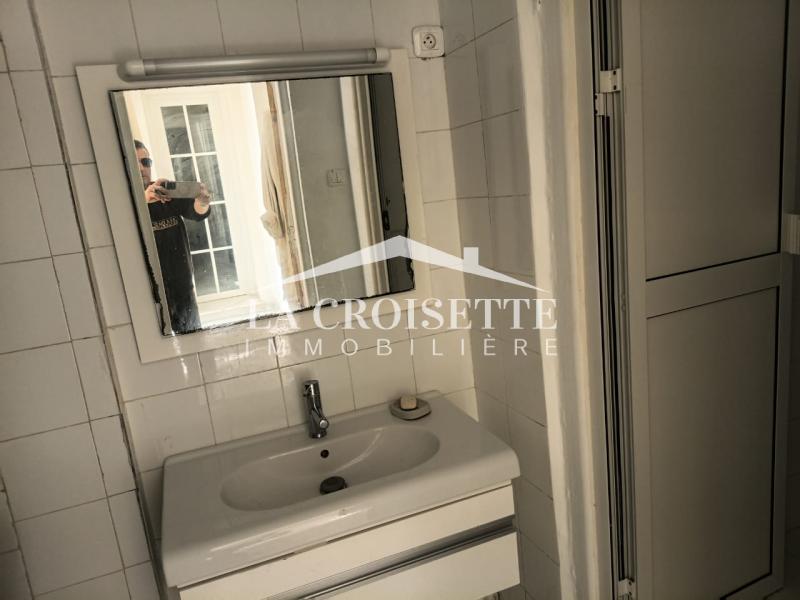 Rez-de-chaussée de villa S+2 meublé à Carthage